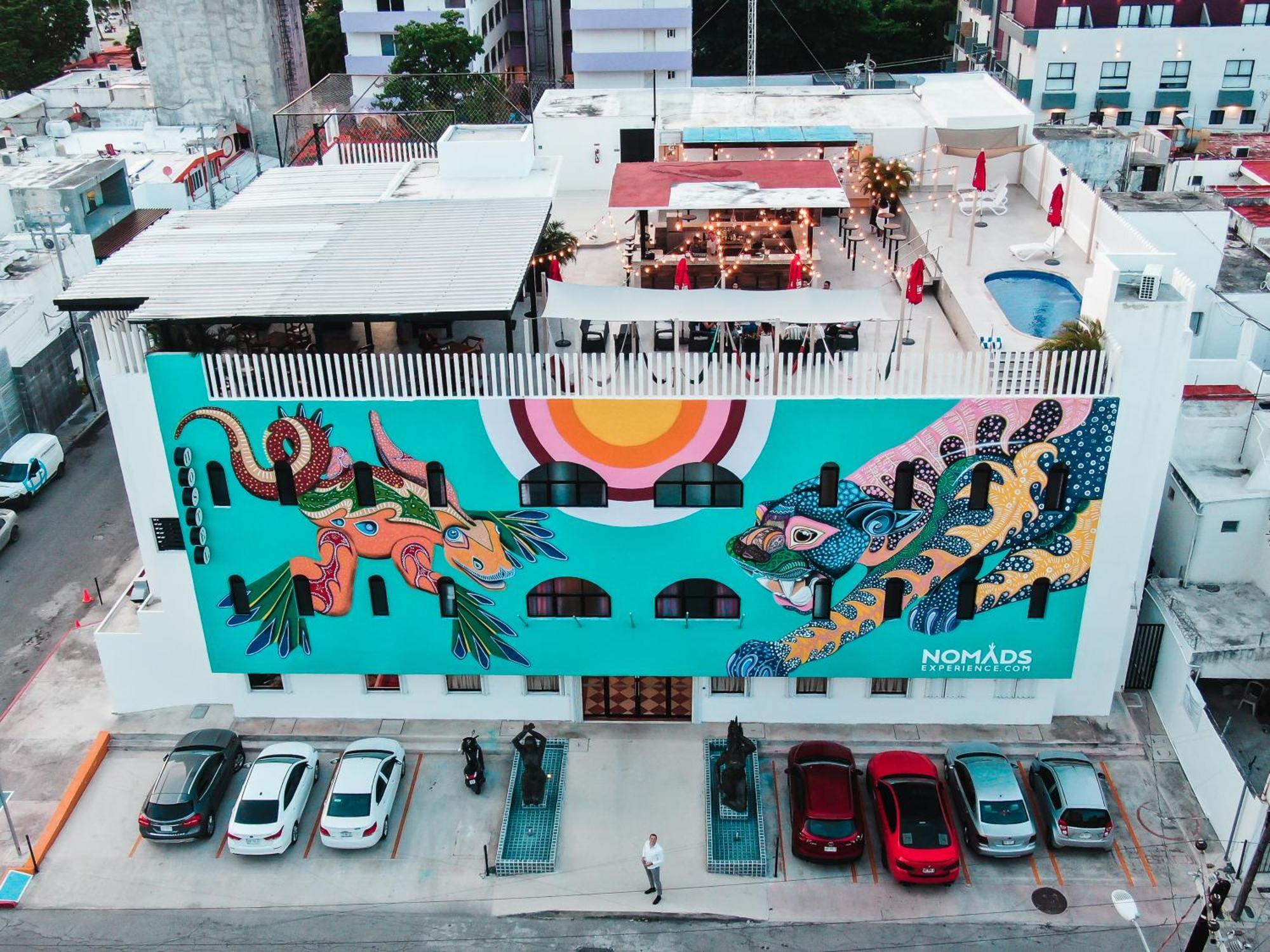 Digital Nomads Hotel & Coliving Cancún Exteriér fotografie
